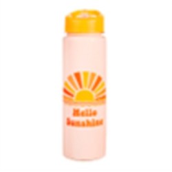 Hello Sunshine Plastic Water Bottle