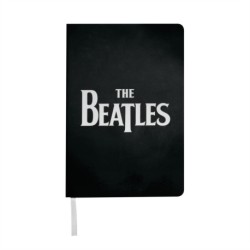 A5 Notebook (Softcover) - The Beatles (Logo) Black