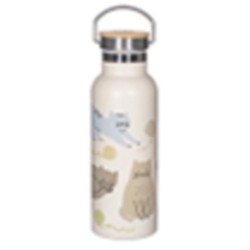 Cats Metal Water Bottle