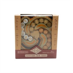 True Genius Egyptian Coin Trade Wooden Puzzle