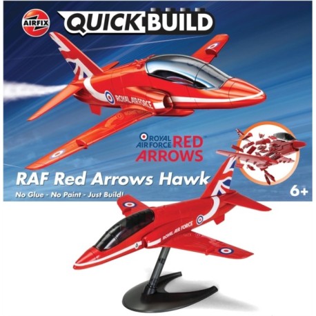 Airfix QUICKBUILD - RED ARROWS HAWK Model Toy