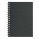 A5 Posh Pig White Paper 35lvs Black Silk