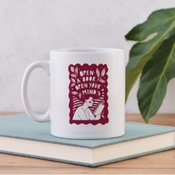 Open a Book, Open your Mind - Literary Mug