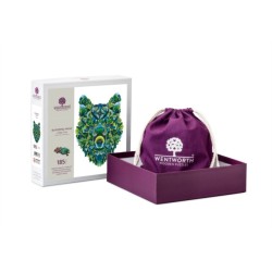 Blooming Wolf 185 Piece Puzzle