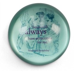 Paperweight Boxed (70mm) - Pulteney Press (Jane Austen)