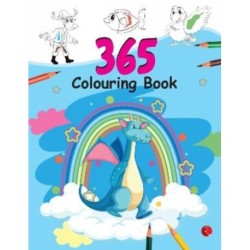 365 Colouring Book: Paint and Draw with 365 Big Pictures