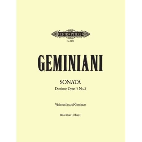 Sonata in D minor Op.5 No. 2