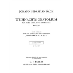 Christmas Oratorio BWV 248 Choral Score