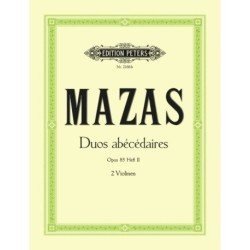 Duos abecedaires Op. 85, Vol. 2