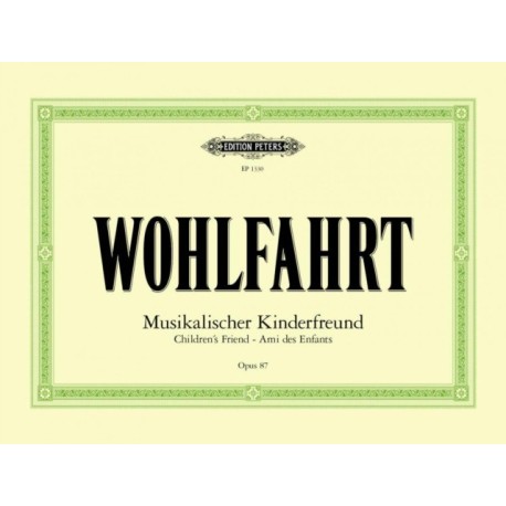 Children's Friend (Musikalischer Kinderfreund) Op.87