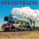 Steam Trains Calendar 2026  Square Trains Wall Calendar - 16 Month