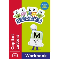 Alphablocks Capital Letters (Red Level Workbook)