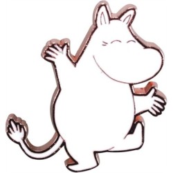 Pin Badge - Moomin (Moomin Troll)