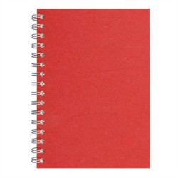 A5 Posh Ameleie Watercolour Paper 25lvs Red Silk