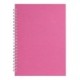 A4 Posh Ameleie Watercolour Paper 25lvs Bright Pink Silk