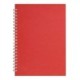 A4 Posh Ameleie Watercolour Paper 25lvs Red Silk
