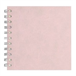 6x6 Posh Pig White Paper 35lvs Pale Pink Silk