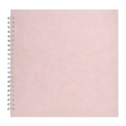11x11 Posh Pig White Paper 35lvs Pale Pink Silk