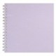 8x8 Posh Pig Off White Paper 35lvs Lilac Silk