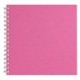 8x8 Posh Pig Off White Paper 35lvs Bright Pink Silk
