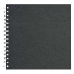 8x8 Posh Pig Off White Paper 35lvs Black Silk