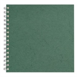 8x8 Posh Pig Off White Paper 35lvs Dark Green Silk