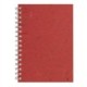 A5 Posh Pig White Paper 35lvs Burgundy Banana