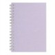 A5 Posh Pig White Paper 35lvs Lilac Silk