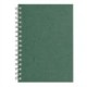 A5 Posh Pig White Paper 35lvs Dark Green Silk