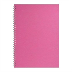 A3 Posh Pig White Paper 35lvs Bright Pink Silk