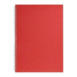 A3 Posh Pig White Paper 35lvs Red Silk