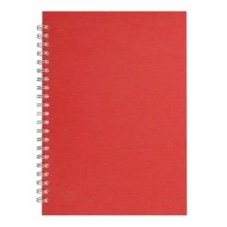 A4 Posh Pig Off White Paper 35lvs Red Silk