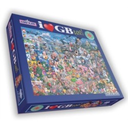 I Love GB Too - 1000 Piece Puzzle