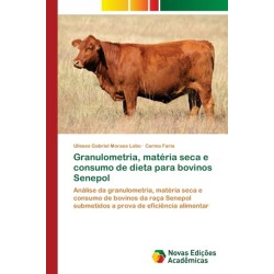 Granulometria, materia seca e consumo de dieta para bovinos Senepol