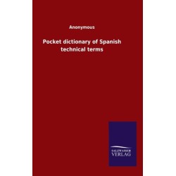 Pocket dictionary of Spanish technical terms