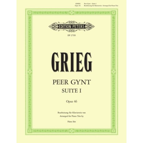 Peer Gynt Suite No.1 fur Klaviertrio