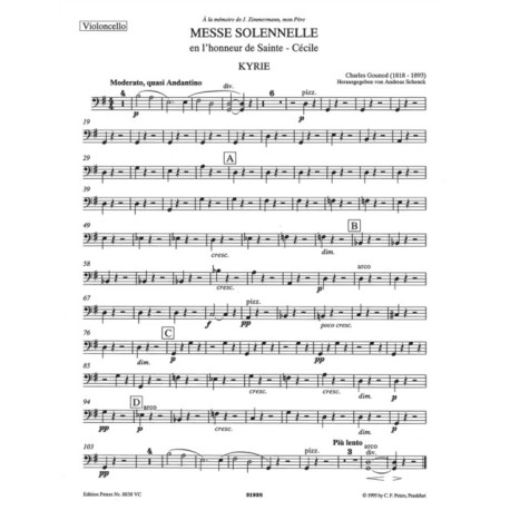 Messe solennelle (Cacilienmesse)