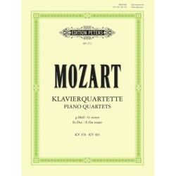 Piano Quartets in G minor K478, E flat K493