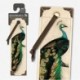 Vintage Bookmarks - Peacock