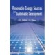 Renewable Energy Sources for Sustainable Development