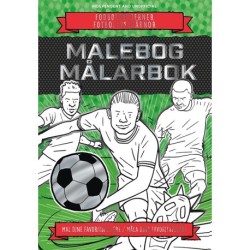 Fodboldstjerner - Malebog: Deluxe