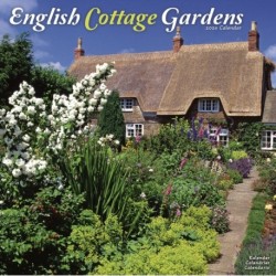 English Gardens Calendar 2026  Square Scenic Wall Calendar - 16 Month