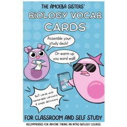 The Amoeba Sisters Card Deck: Vocab Cards for Mastering Science