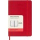 Moleskine 2025 12-Month Daily Pocket Softcover Notebook: Scarlet Red: Scarlet Red