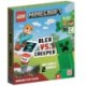 LEGO® Minecraft®: Alex vs. Creeper (with Alex minifigure, Creeper minibuild, LEGO pieces, 2 books and fold-out play scene)