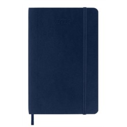 Moleskine 2025 12-Month Weekly Pocket Softcover Notebook: Sapphire Blue: Sapphire Blue