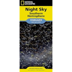 National Geographic Night Sky - Southern Hemisphere Map (Stargazer Folded)