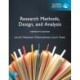 Research Methods, Design, and Analysis, Global Edition