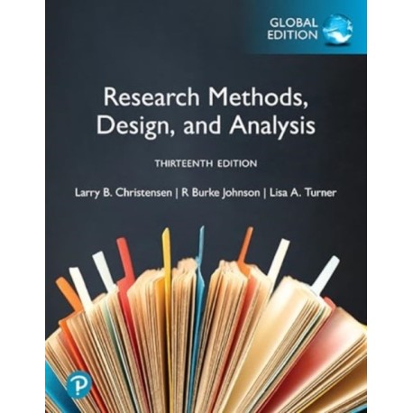 Research Methods, Design, and Analysis, Global Edition