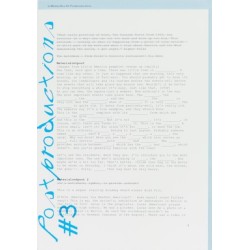 In Medias Res -3 Postproductions